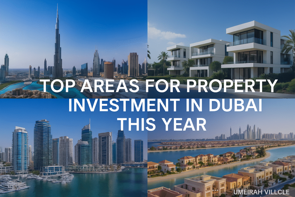 Top areas in dubai.