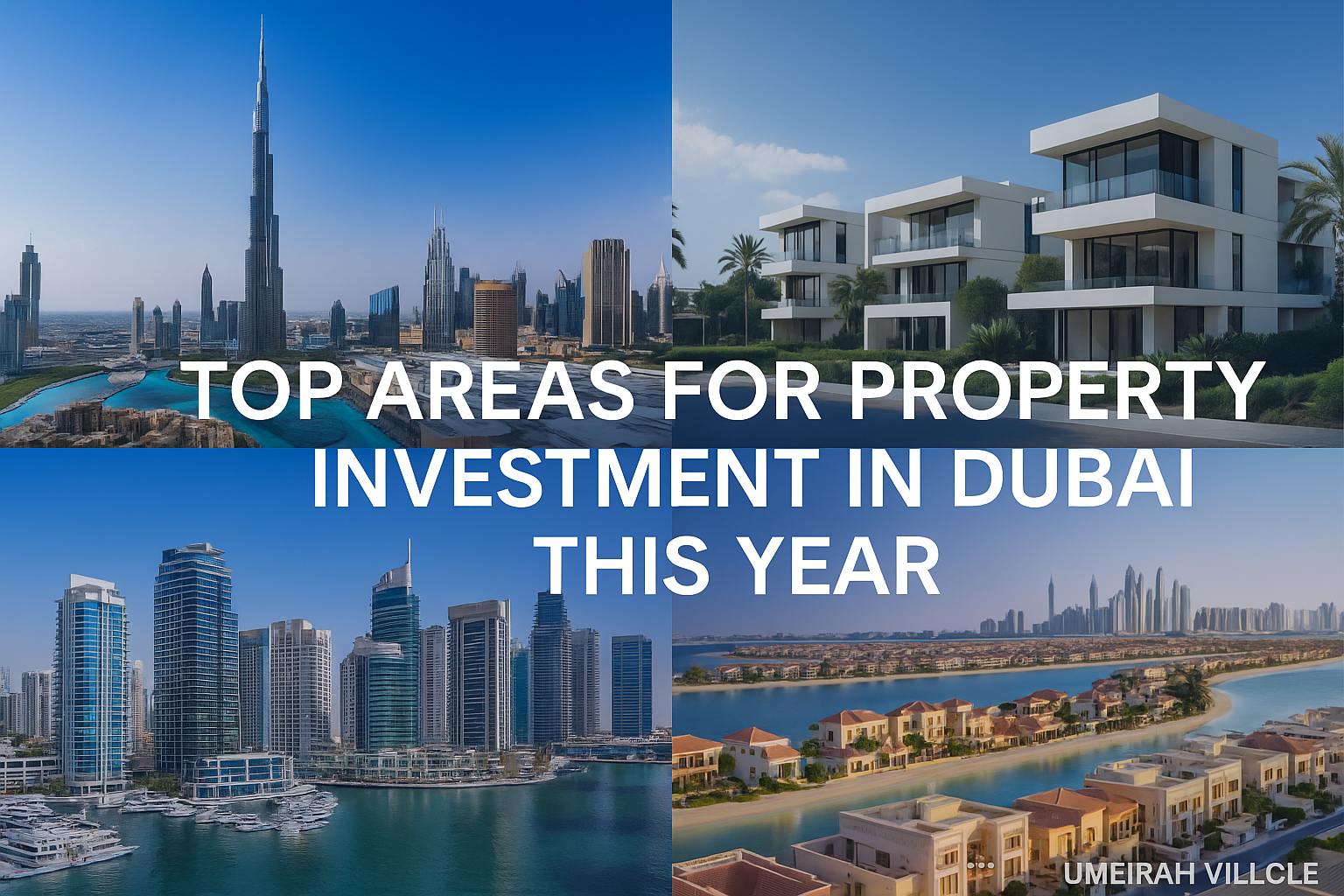 Top areas in dubai.